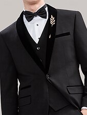 preiswerte Krawatten &amp;amp; Fliegen für Herren-Elegante Anstecknadel mit Blattgoldfolie für Herren – Vintage-Anzugbrosche, klassisches Accessoire für Hochzeiten und formelle Anlässe, stilvolles Anstecksträußchen für Bräutigam und Trauzeugen