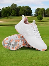levne Dámské golfové boty-dámské elegantní golfové boty - voděodolné s technologií soft spike, ideální pro zvýšení stability švihu