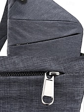 levne Pánské tašky-pánská nepromokavá taška přes rameno náprsní taška - módní crossbody náprsní taška, lehká taška přes rameno, vhodná na cestování, do práce i na každodenní využití ve volném čase