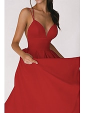 abordables Robes de Diplôme-Femmes Robe Midi Robe Blanche Robe de remise des diplômes Robe Nuisette Mode Anniversaire Remise des Diplômes Sortir Coupe régulière Uni Sans manches Bretelles spaghetti Noir Blanche Rouge Vert Été