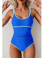 olcso Bikiniszettek-Női Fürdőruha Bikini 2 darab Fürdőruha Nyitott hátú Kollázs Tropikus Strandruházat Színes U-alakú Ujjatlan Fürdőruhák