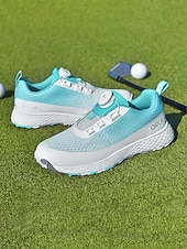 ieftine Încălțăminte de golf pentru femei-pantofi de golf vibranti de damă cu blocare rapidă - design colorat, respirabil și se potrivește sigur pentru performanțe optime