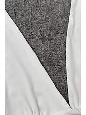 economico Abiti di Laurea-Per donna Mini Abito Abito Bianco Abito da laurea Moda All&#039;aperto Compleanno Laurea Vestibilità regolare Semplice Senza Maniche All&#039;americana Nero Bianco Rosso Estate