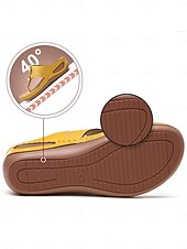 tanie Wygodne sandały-damskie sandały na koturnie z wkładką masującą – kwiatowe, boho japonki na co dzień, na lato, na plażę i na zewnątrz