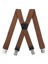 preiswerte Krawatten &amp;amp; Fliegen für Herren-Herren Hosenträger mit Gummiband und Metallclip, verstellbar – klassisch und vielseitig, geeignet für modebewusste Business- und semi-formelle Anlässe