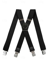 preiswerte Krawatten &amp;amp; Fliegen für Herren-Herren Hosenträger mit Gummiband und Metallclip, verstellbar – klassisch und vielseitig, geeignet für modebewusste Business- und semi-formelle Anlässe