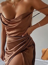 economico Abiti di Laurea-Per donna Mini Abito Abito Bianco Abito da laurea Abito Sottoveste Moda Moderno Compleanno Laurea Data Vestibilità regolare Semplice Senza Maniche Spalline sottili Rosa chiaro Nero Bianco Rosa Estate