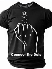 economico Magliette divertenti da uomo-Maglietta divertente offensiva slang per uomini maniche corte stampa 3D girocollo moda quotidiana abbigliamento da strada nera rossa blu estivo primaverile S M L XL XXL XXXL