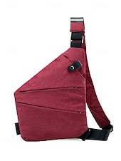 levne Pánské tašky-pánská nepromokavá taška přes rameno náprsní taška - módní crossbody náprsní taška, lehká taška přes rameno, vhodná na cestování, do práce i na každodenní využití ve volném čase