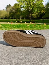 abordables Baskets femme-Baskets basses rétro jaunes pour femmes - Chaussures décontractées à lacets vintage, confortables au quotidien pour un style urbain et extérieur
