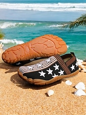 cheap Women Shoes-Women's Patriotic Anniversary Water Shoes – Quick-Dry, Wide Fit, Non-Slip for Beach, Pool, Travel &amp; Summer
