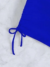 abordables Bas de bikini-Maillots de bain pour femmes boxer extensible maillot de bain taille haute vacances plage couleur unie sans manches
