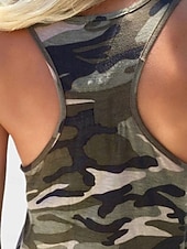 cheap Graphic Tank-Women's Camisole Tank Top Print Graphic Daily Stylish Casual Sleeveless Scoop Neck Regular Tops Daily Pink Purple Green Gray Summer Spring