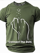 economico Magliette divertenti da uomo-Maglietta divertente offensiva slang per uomini maniche corte stampa 3D girocollo moda quotidiana abbigliamento da strada nera rossa blu estivo primaverile S M L XL XXL XXXL