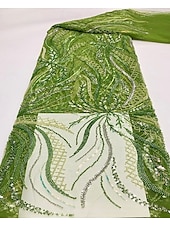 preiswerte GRÜN-Meerjungfrau/Trompete Abendkleid abnehmbarer Überrock formelle Hochzeit bodenlang 3/4 Ärmel Rundhals Satin Perlen Spitze mit Schlitz 2025