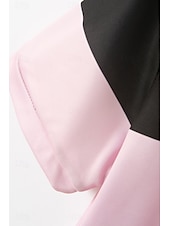 cheap Men&#039;s Classic Polo-Men&#039;s Golf Shirt Golf Polos Shirts Work Business Lapel Short Sleeve Modern Comfortable Color Block Patchwork Buttons Summer Spring Regular Fit Wine Pinky Yellow Blue Green Light Sky Blue Golf Shirt