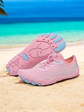 tanie Trampki damskie-damskie oddychające buty barefoot – lekkie, szerokie, szybkoschnące buty do wody na zewnątrz i na plażę
