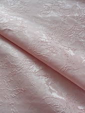 preiswerte Bodenlänge-Blau Rosa Jacquard A-Linie Brautmutter Kleid Elegantes Vintage Bodenlänge Polyester Spitze Halblangarm mit Blume Hochzeitsgastkleid 2025