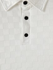 preiswerte Klassisches Poloshirt für Herren-Herren Golfshirt Golf Poloshirts Arbeit Lässig Revers Kurzarm Basic Modern Karomuster Patchwork Knöpfe Sommer Normale Passform Schwarz Weiß Dunkelmarine Grau Leicht Blau Golfshirt
