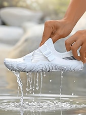 Χαμηλού Κόστους Γυναίκες-γυναικεία παπούτσια νερού με φαρδιά εφαρμογή που στεγνώνουν γρήγορα – ελαφριές ξυπόλητες κάλτσες aqua με αντιολισθητική σόλα, αναπνεύσιμες και εύκαμπτες για παραλία, κολύμπι, σέρφινγκ και θαλάσσια σπορ