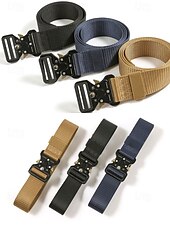 preiswerte Herrengürtel-robuster taktischer Gürtel im Camouflage-Muster mit Metallschnalle – stilvoll und praktisch für Outdoor-Fans, die gerne wandern, campen und militärische Aktivitäten mögen