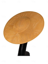 Χαμηλού Κόστους Καπέλα Γιορτής-Καπέλο Ψεύτικου Λινών Bowler  Cloche Επίσημο Βικτοριανό Με Καθαρό Χρώμα Με Καπέλο