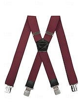preiswerte Krawatten &amp;amp; Fliegen für Herren-Herren Hosenträger mit Gummiband und Metallclip, verstellbar – klassisch und vielseitig, geeignet für modebewusste Business- und semi-formelle Anlässe