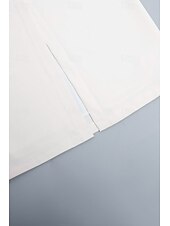 ieftine Rochii de absolvire-Pentru femei Rochii Midi Rochie albă Rochie de absolvire Modă Zi de Naștere Concediu Absolvire Fit regulat Simplu Fără manșon Guler Cămașă Negru Alb Vară