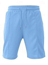 olcso Vakáció-Férfi Pólóingek Quarter Zip Polo Szabadtéri Hétköznapi viselet Hajtóka Rövid ujjú Divat Hawaii Sima 2 db Nyár Normál Fekete Fehér Sötétkék Királykék Lóhere Khakizöld Pólóingek