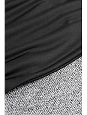 abordables Robes de Diplôme-Femmes Mini Robe Robe Blanche Robe de remise des diplômes Moulant Robe à col licou Mode Vacances Remise des Diplômes Sortir Coupe régulière Uni Sans manches Col Halter Noir Blanche Orange Été