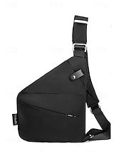 levne Pánské tašky-pánská nepromokavá taška přes rameno náprsní taška - módní crossbody náprsní taška, lehká taška přes rameno, vhodná na cestování, do práce i na každodenní využití ve volném čase