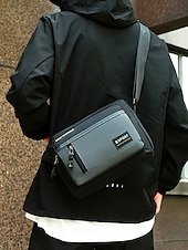 olcso Férfitáskák-Férfi taktikai crossbody futártáska crossbody táska - vízálló nylon válltáska több zsebbel, alkalmi katonai stílusú válltáska utazáshoz, munkához és szabadtéri tevékenységekhez