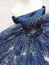 ieftine Rochii de Banchet-Rochie de bal A-Line Rochie de Quinceanera Elegantă Rochie pentru nuntă Invitat la nuntă Lungime până la podea Fără mâneci Pe umeri Poliester Fără spate cu pliseuri și paiete