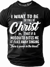 cheap Faith T shirts-Easter Men&#039;s Jesus Christian T Shirt Short Sleeve T shirt 3D Print Crew Neck Shirt Designer Casual Party Holiday Black Red Blue Summer Spring Clothing Apparel S M L XL XXL XXXL