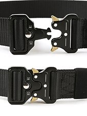 preiswerte Herrengürtel-robuster taktischer Gürtel im Camouflage-Muster mit Metallschnalle – stilvoll und praktisch für Outdoor-Fans, die gerne wandern, campen und militärische Aktivitäten mögen