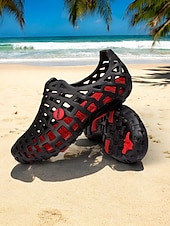 cheap Women-Women's Breathable Hollow Out Beach Shoes - Lightweight Slip-On Water Shoes for Beach &amp; Outdoor Activities