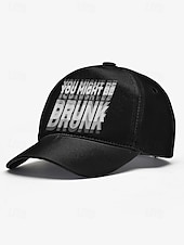 billige Herrehatter-morsom full baseballcaps – justerbar unisex-festlue, uformell snapback for menn og kvinner, nytt drikketilbehør for festivaler, barer og kvelder