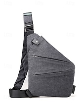 levne Pánské tašky-pánská nepromokavá taška přes rameno náprsní taška - módní crossbody náprsní taška, lehká taška přes rameno, vhodná na cestování, do práce i na každodenní využití ve volném čase