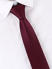 preiswerte Krawatten &amp;amp; Fliegen für Herren-Vorgebundene schmale Kabelbinder für Herren – klassische Streifen und einfarbige, verstellbare, bequem zu tragende Krawatten für Business, Hochzeiten und formelle Anlässe