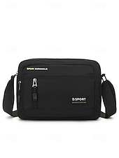 olcso Férfitáskák-Férfi taktikai crossbody futártáska crossbody táska - vízálló nylon válltáska több zsebbel, alkalmi katonai stílusú válltáska utazáshoz, munkához és szabadtéri tevékenységekhez