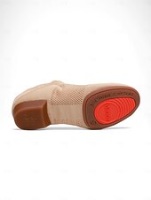 baratos Sapatos de Aulas de Dança-sapatos de dança femininos de malha rosa com cadarço e salto baixo – sapatos confortáveis casuais e de salão