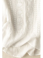 preiswerte Wesentliche Falsche Hemden-Damen Hemd Bluse Kunstbaumwollleinen Netz Einfach Modern Halbarm Rundhalsausschnitt Normale Oberteile Täglich Ferien Ausgehen Blau Weiß Gelb Purpur Khaki Sommer