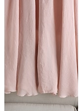 abordables Jupes-Femmes Jupe Évasé Mode Maxi Taille Basse Jupes Uni Froncé Micro-Élastique Vacances Rue Noir Blanche Rose Claire Bleu Été Coton