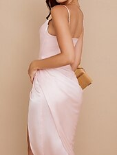 economico Abiti di Laurea-Per donna Mini Abito Abito Bianco Abito da laurea Abito Sottoveste Moda Moderno Compleanno Laurea Data Vestibilità regolare Semplice Senza Maniche Spalline sottili Rosa chiaro Nero Bianco Rosa Estate