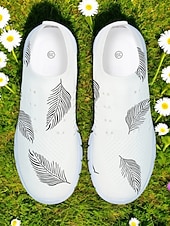 economico Sneakers da donna-Sneakers da passeggio da donna con stampa floreale, scarpe leggere e traspiranti in mesh, ideali per viaggi informali, passeggiate in giardino e comfort quotidiano.