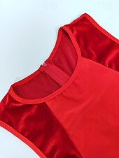 preiswerte Herren-Trainingsanzug und Kapuzenpullover-Herren Trainingsanzug Formwäsche Bodysuit Gymnastikanzüge Rundhalsausschnitt Outdoor Sport Patchwork Glatt Schwarz Rote Polyester Sportkleidung Sport und Freizeit Gymnastik Frühling