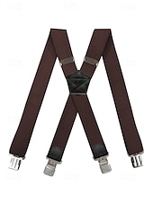 preiswerte Krawatten &amp;amp; Fliegen für Herren-Herren Hosenträger mit Gummiband und Metallclip, verstellbar – klassisch und vielseitig, geeignet für modebewusste Business- und semi-formelle Anlässe