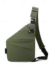levne Pánské tašky-pánská nepromokavá taška přes rameno náprsní taška - módní crossbody náprsní taška, lehká taška přes rameno, vhodná na cestování, do práce i na každodenní využití ve volném čase
