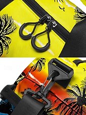 billiga Crossbodyväskor-sportväska med stor kapacitet – vattentät gymväska för resor med yogamatthållare, justerbar axelrem, lätt sportväska för strand, fitness och utomhusaktiviteter
