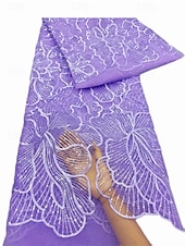 abordables Longueur du plancher-Robe A-Line En Sequins Brodée Bleue Robe de Mère de la Mariée Élégante Vintage Illusion Col Longueur Cheville Dentelle Manches Mi-longues